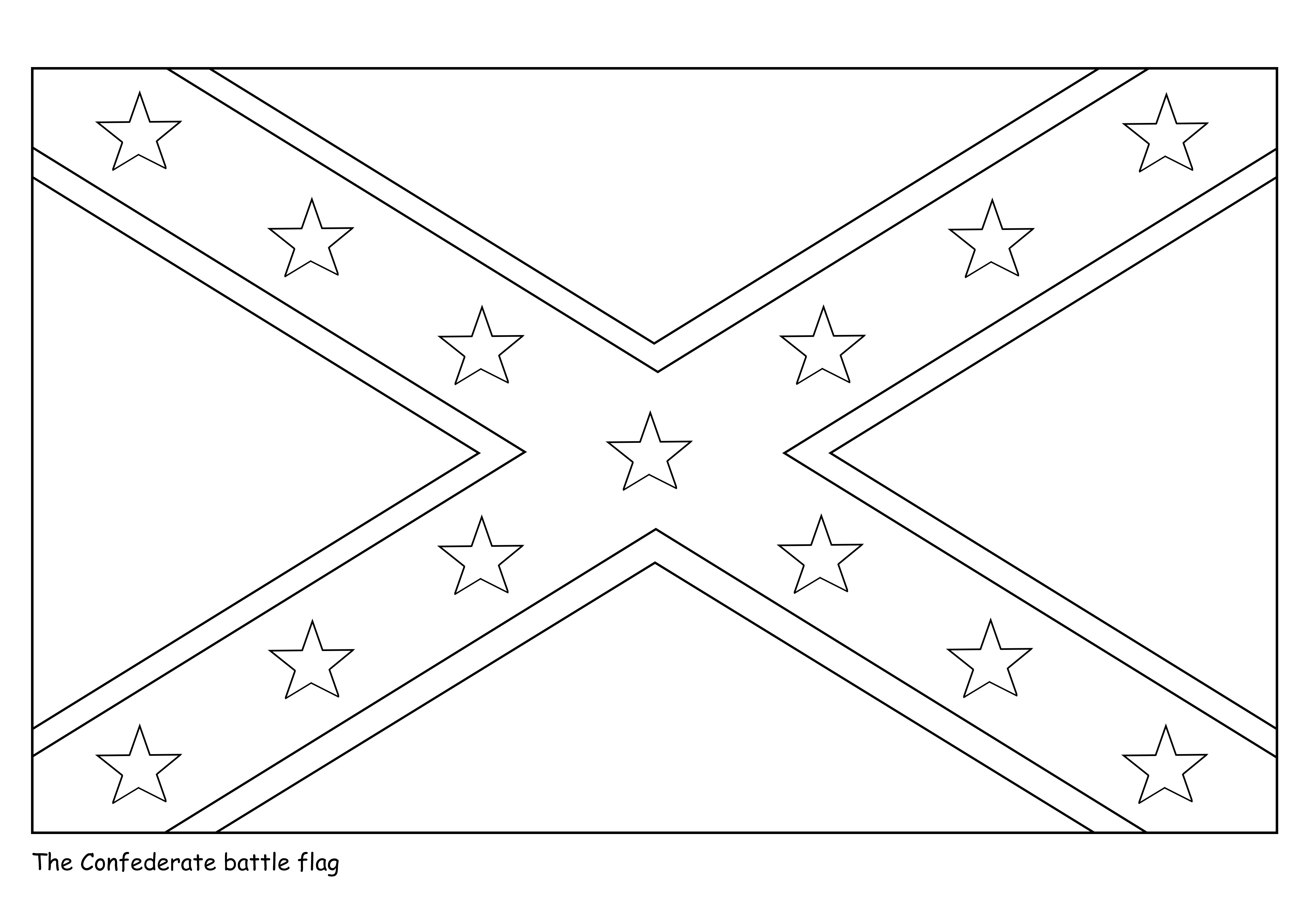 Confederate Flag Coloring Page Home Design Ideas | The Best Porn Website