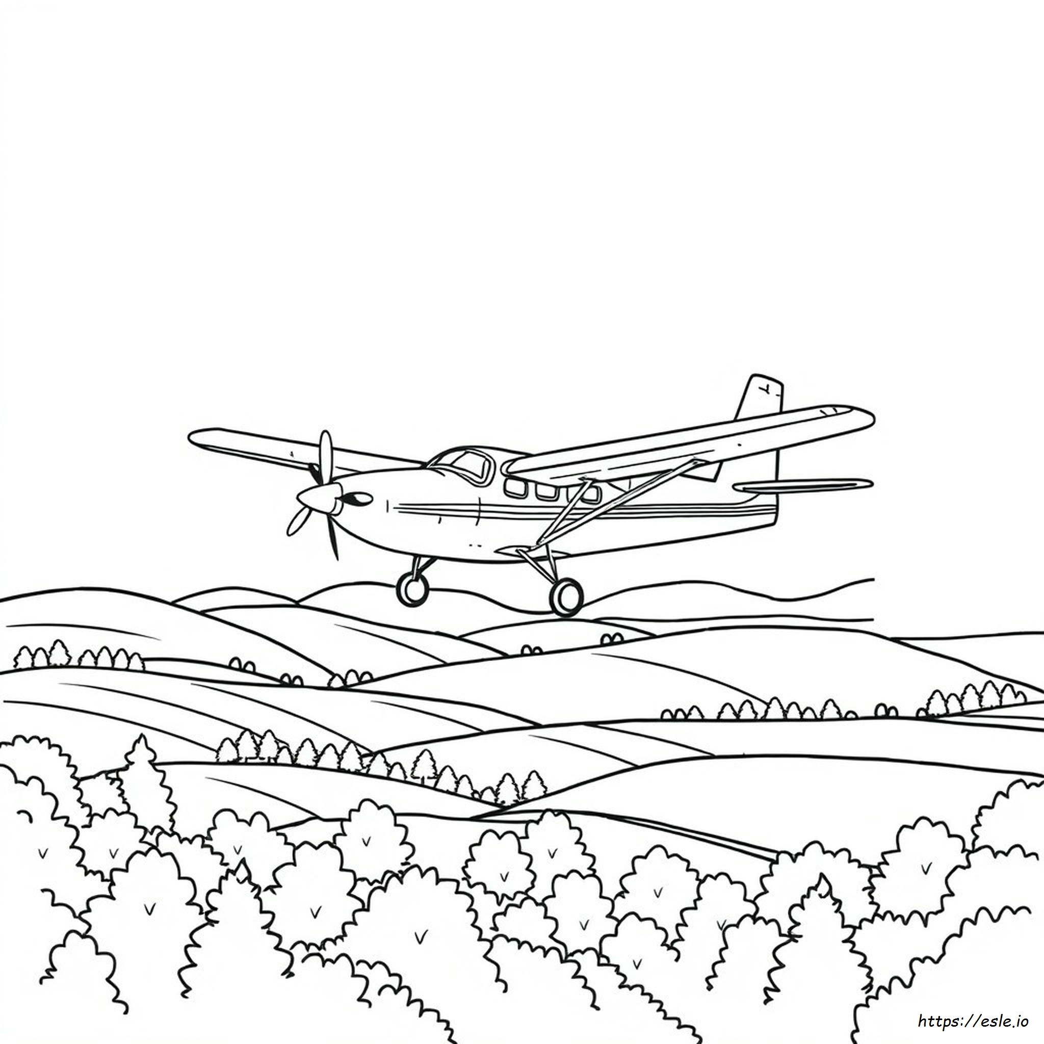 Darmowe Kolorowanki Samolot Bush Plane