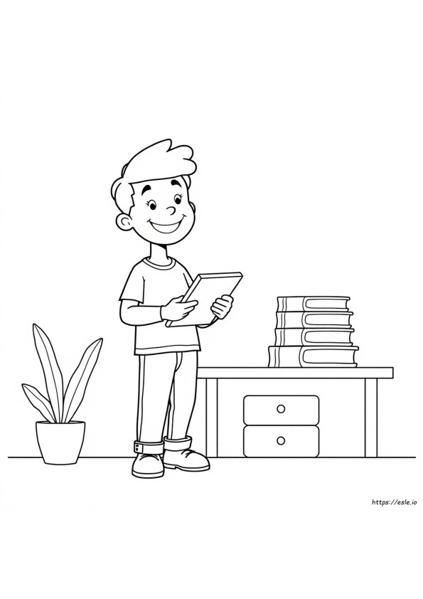 Templat Buku Mewarnai Kdp