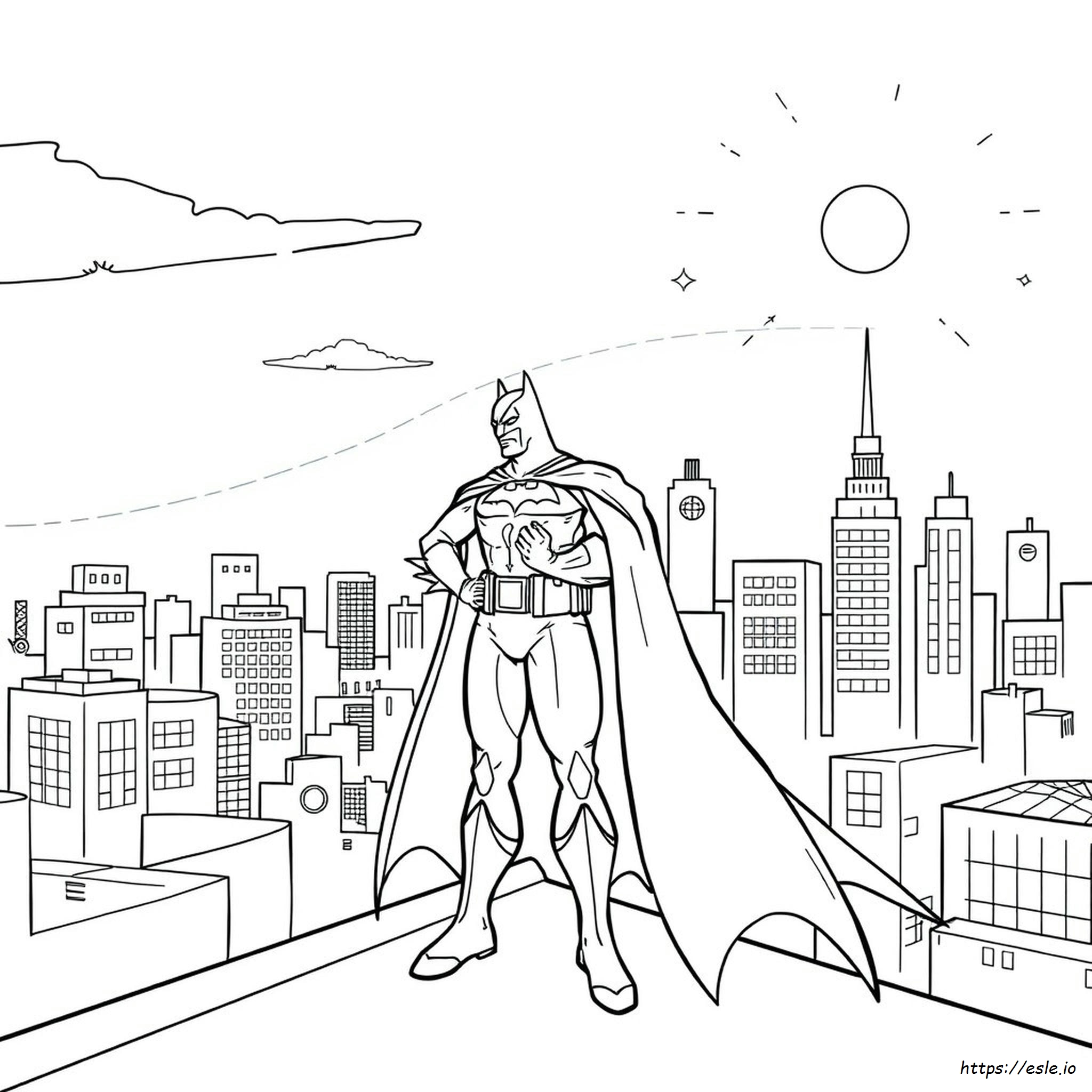 Crayola Coloring Pages Batman