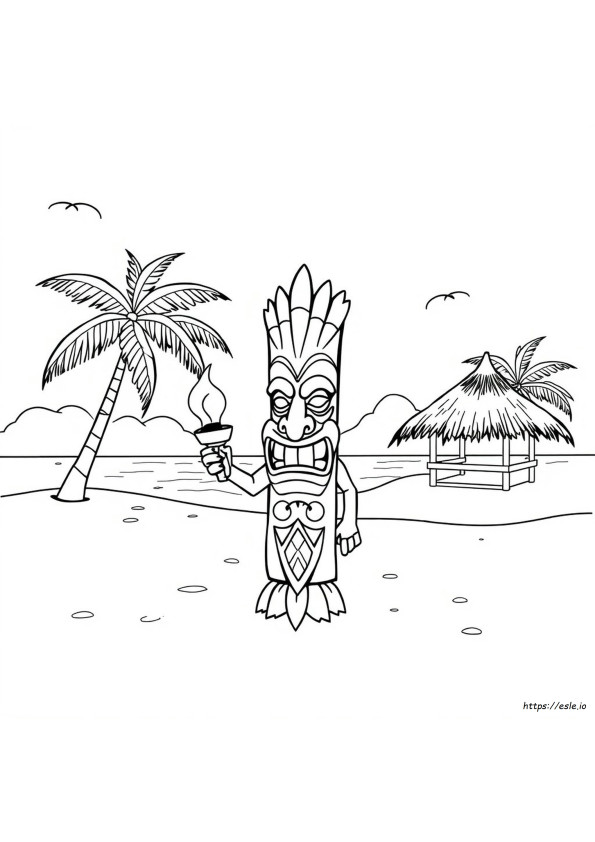 Tiki Gambar Mewarnai