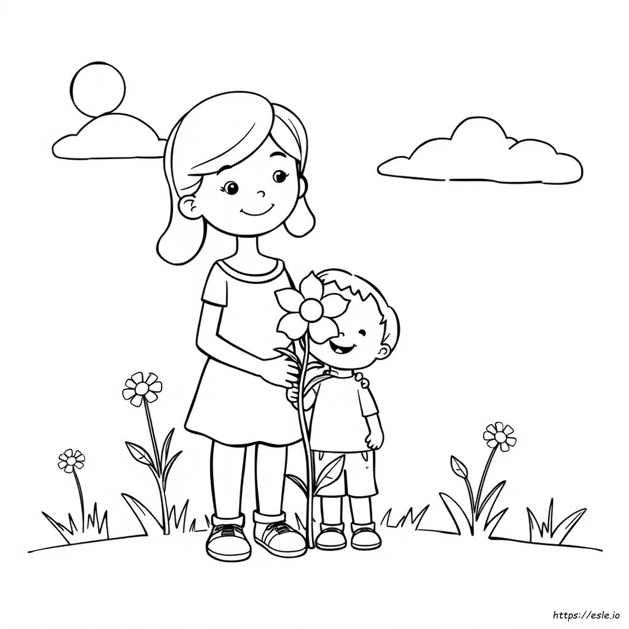 Big Sister Coloring Pages Printable