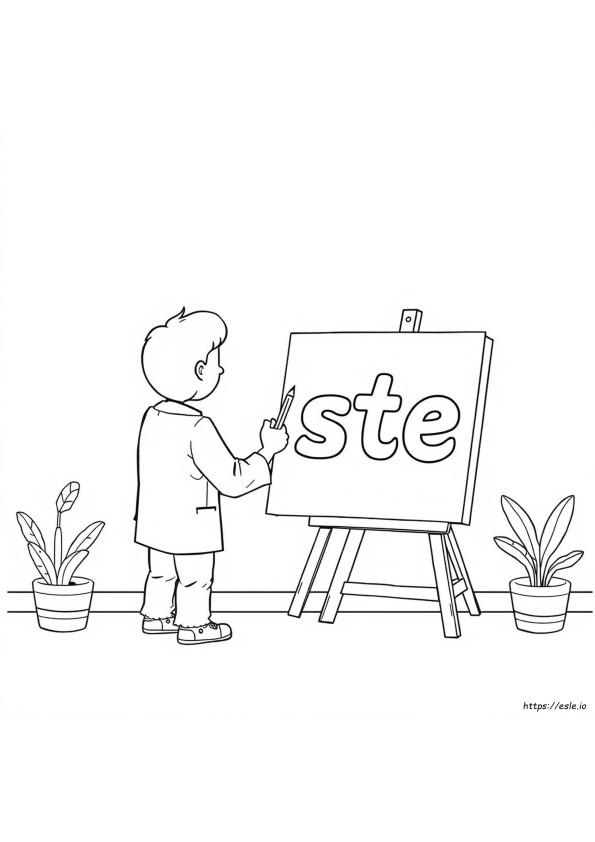 Nombres Artísticos Para Colorear