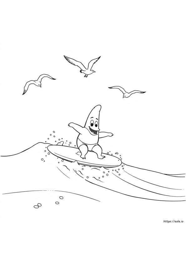 Patric Coloring Pages