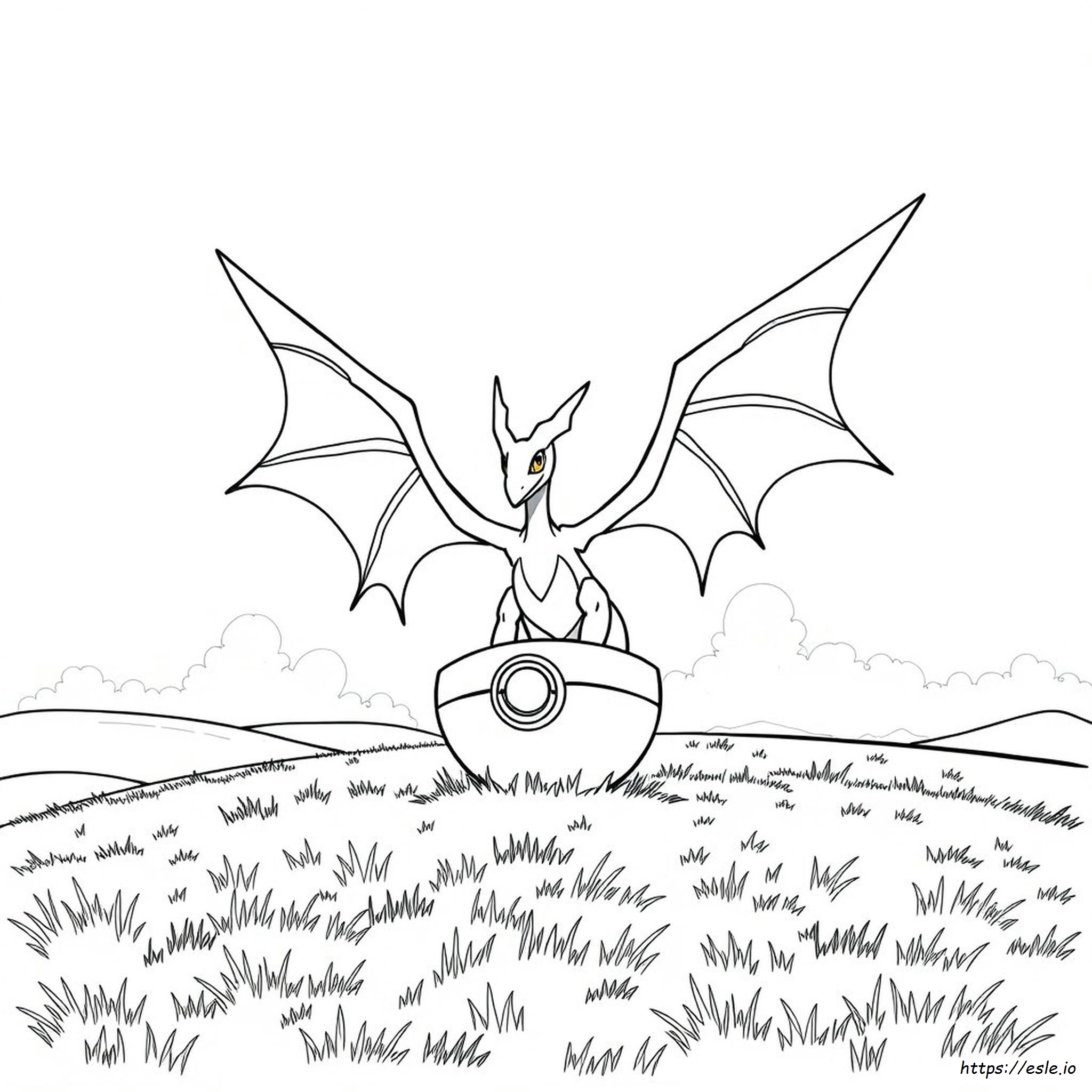 Coloriage Pokemon Rayquaza