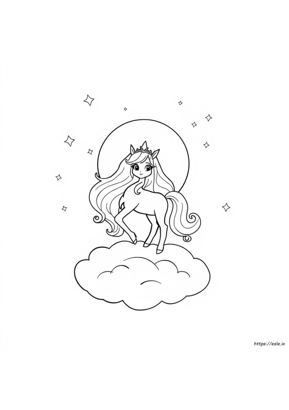 Pagina Da Colorare Principessa Celestia