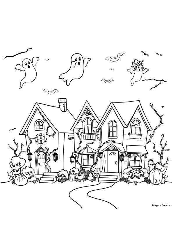 Gambar Mewarnai Halloween Online Gratis Untuk Anak-Anak