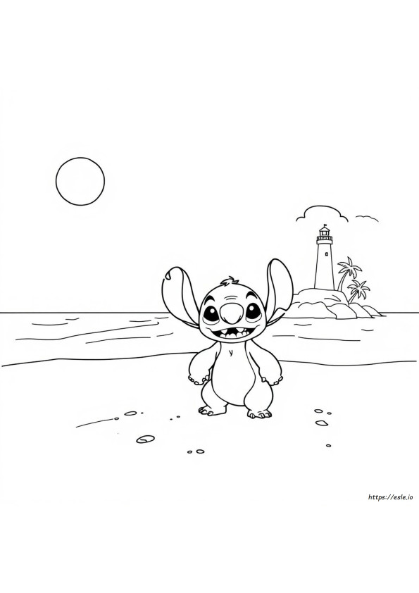 Buku Mewarnai Lilo & Stitch