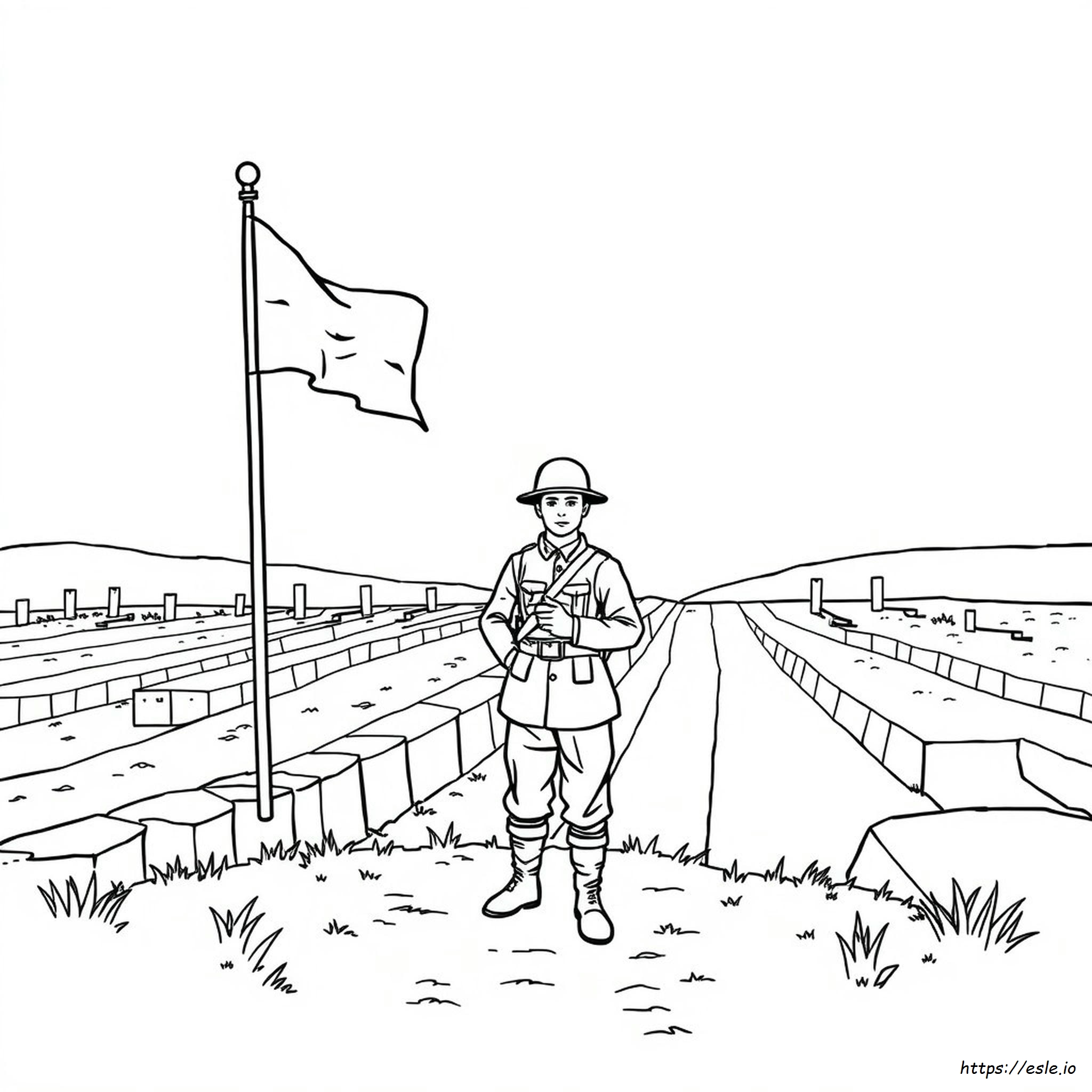 Printable Ww1 Coloring Pages