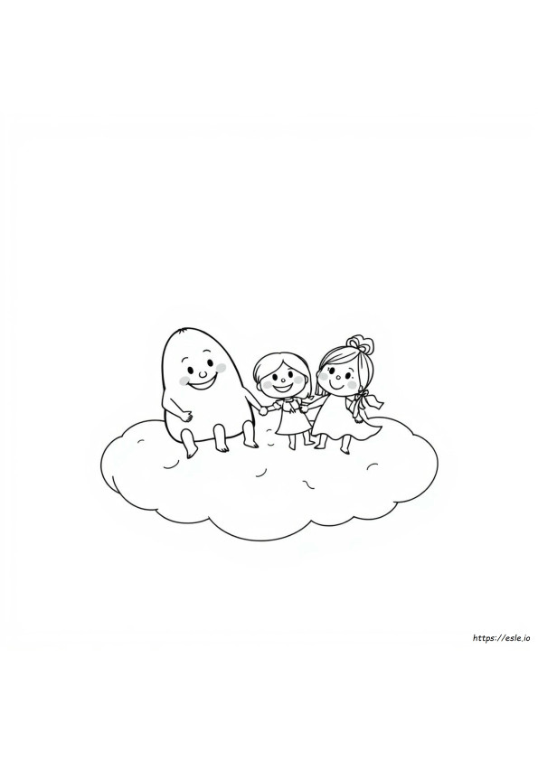 Coloriage Barbapapa
