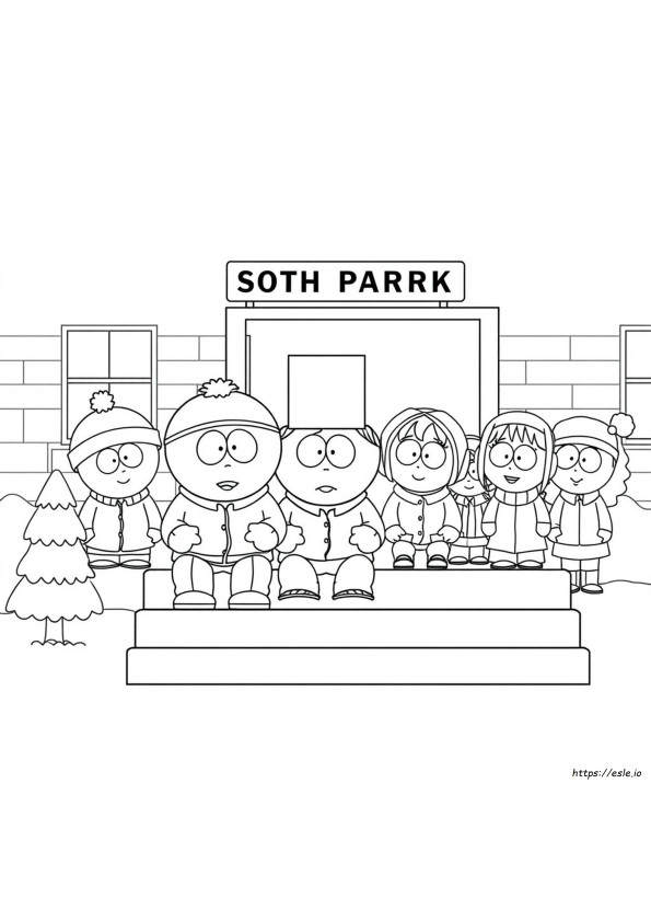 South Park De Colorat