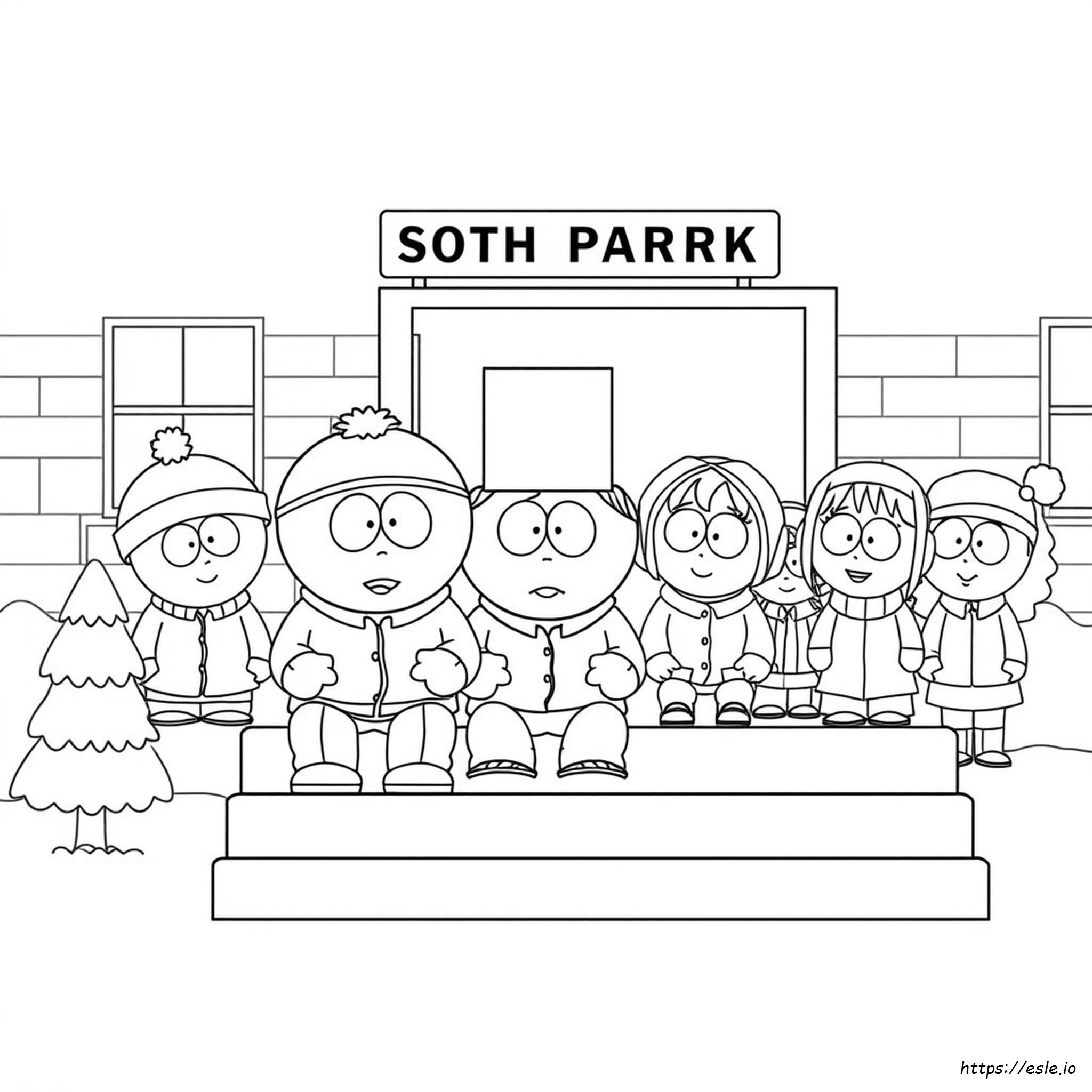 South Park Colouring