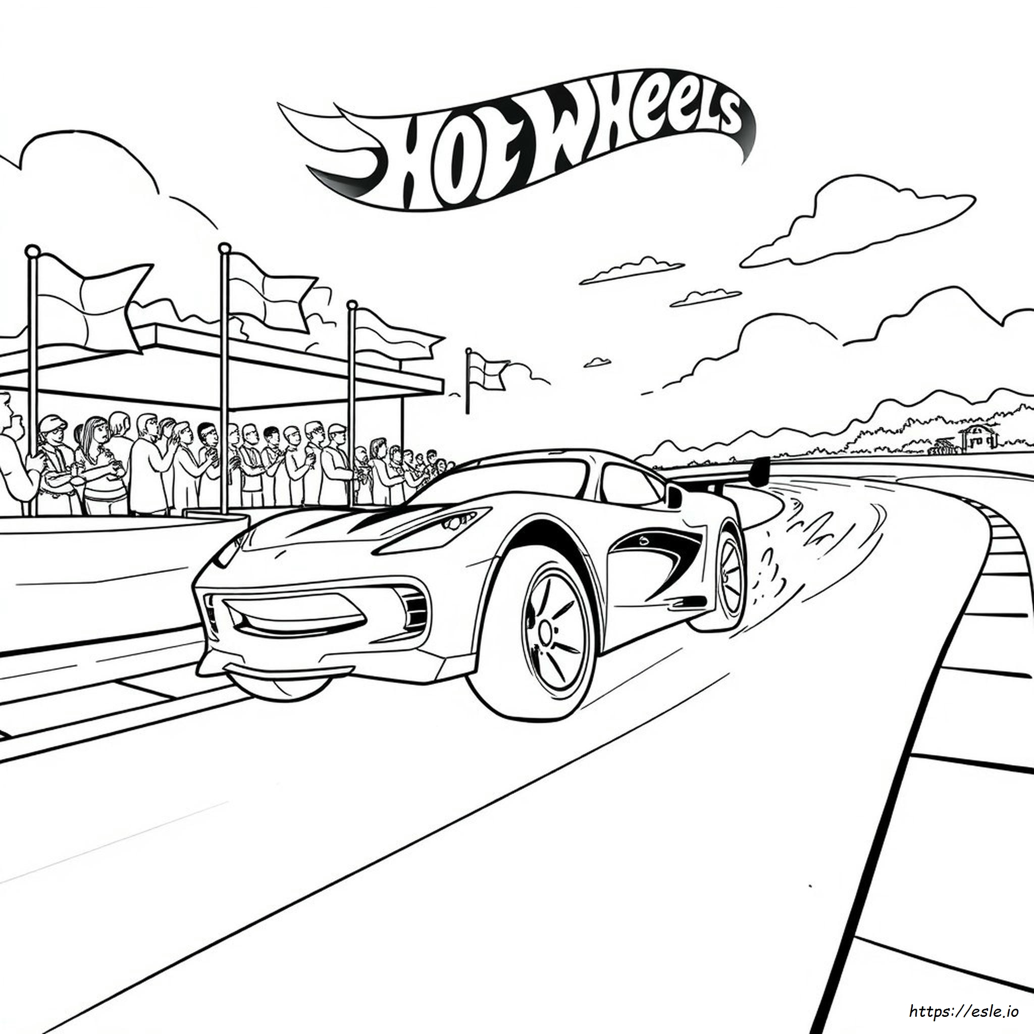 Hot Wheels Da Colorare