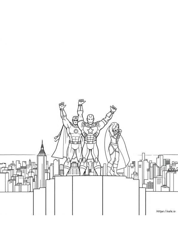 Disegni Da Colorare Marvel Stampabili Per Adulti