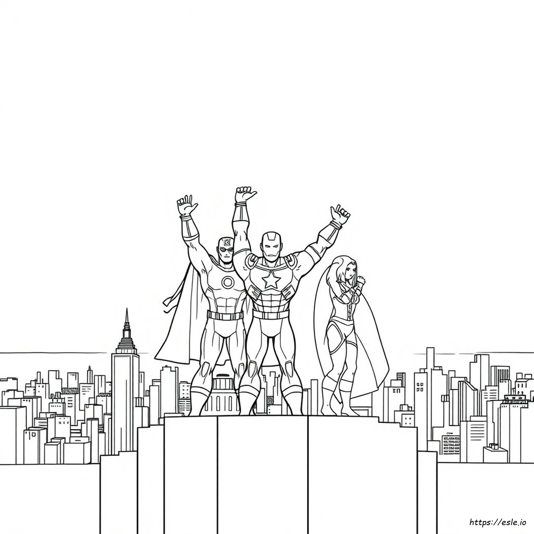 Disegni Da Colorare Marvel Stampabili Per Adulti