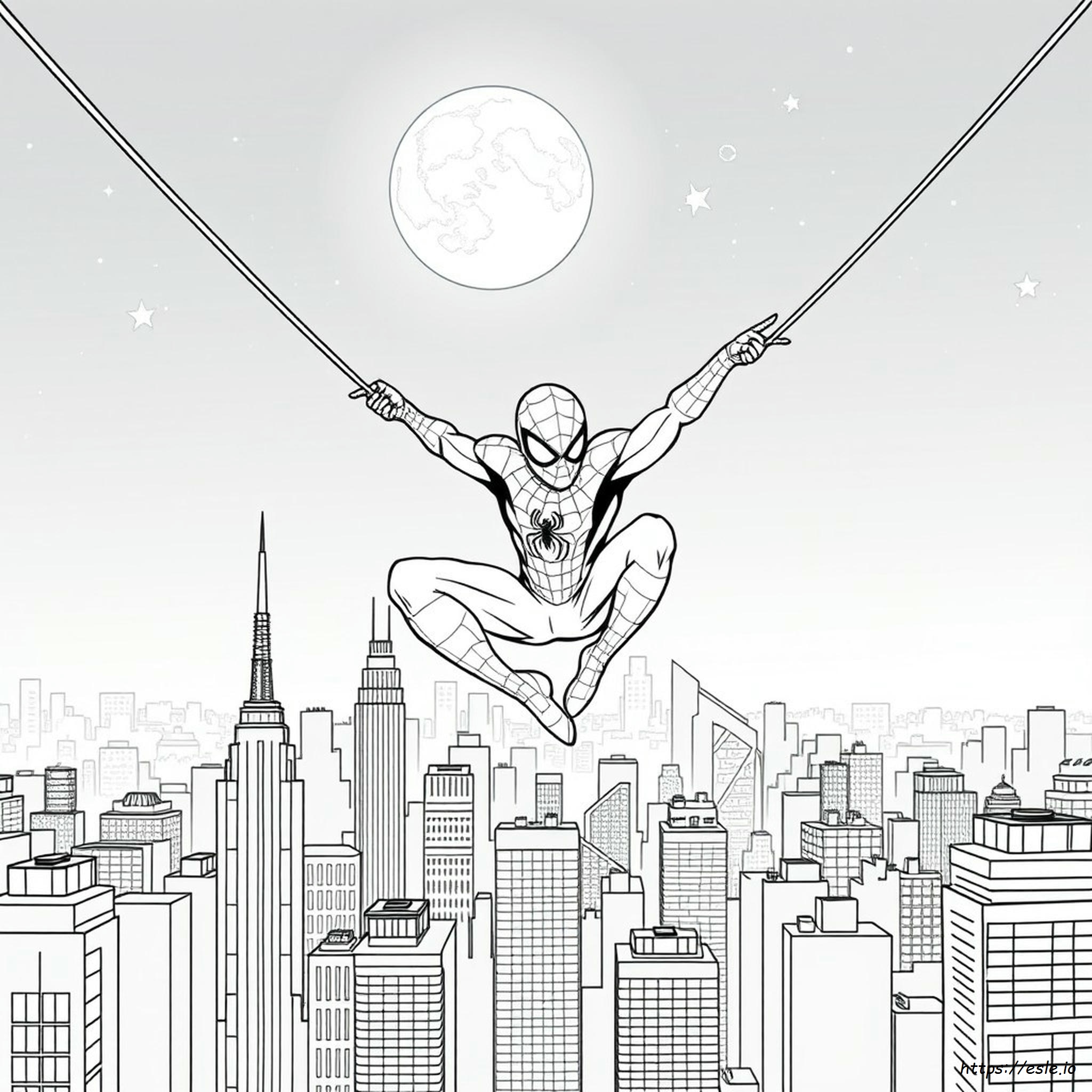 Hojas Para Colorear De Spider-Man