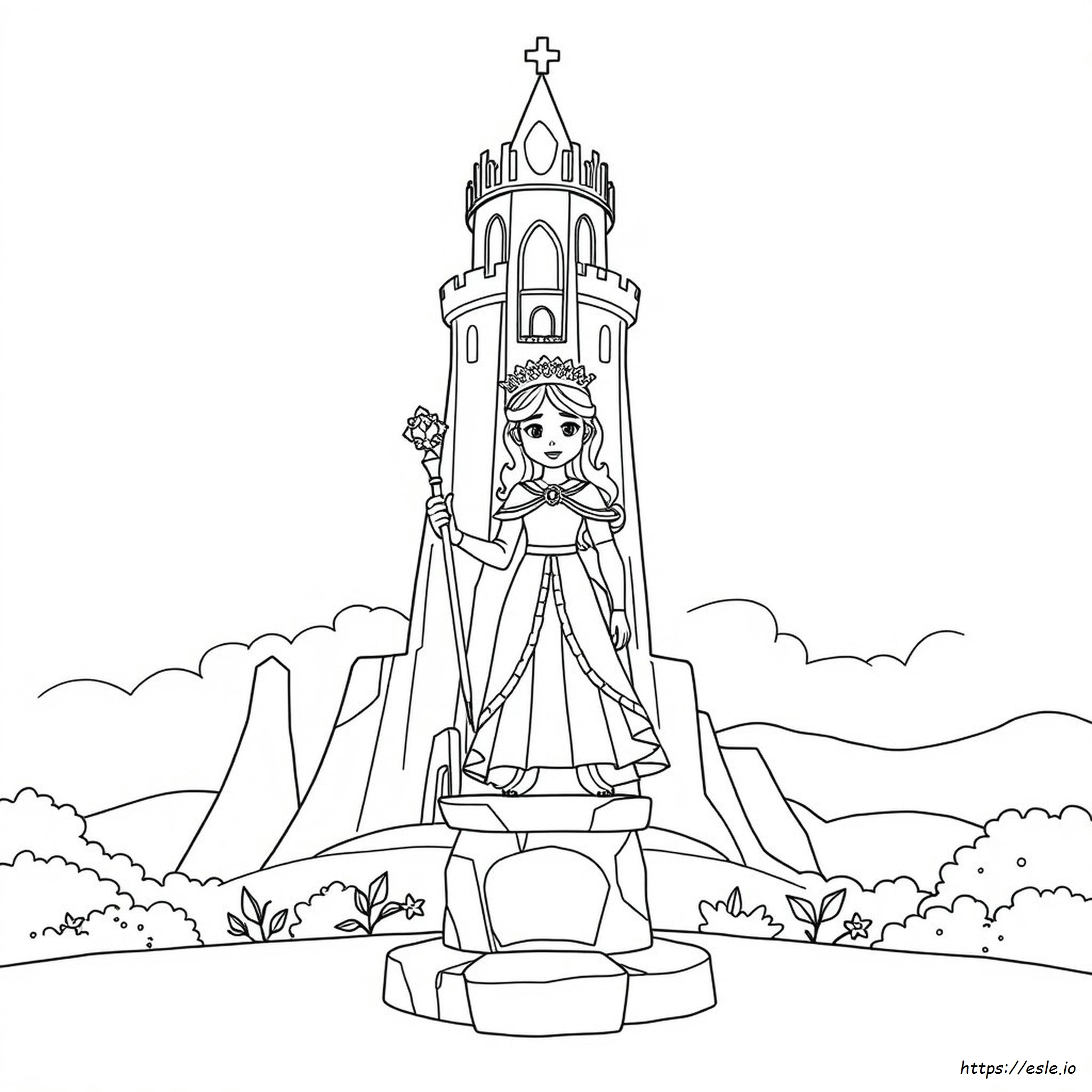 Sophia The First Coloring Pages