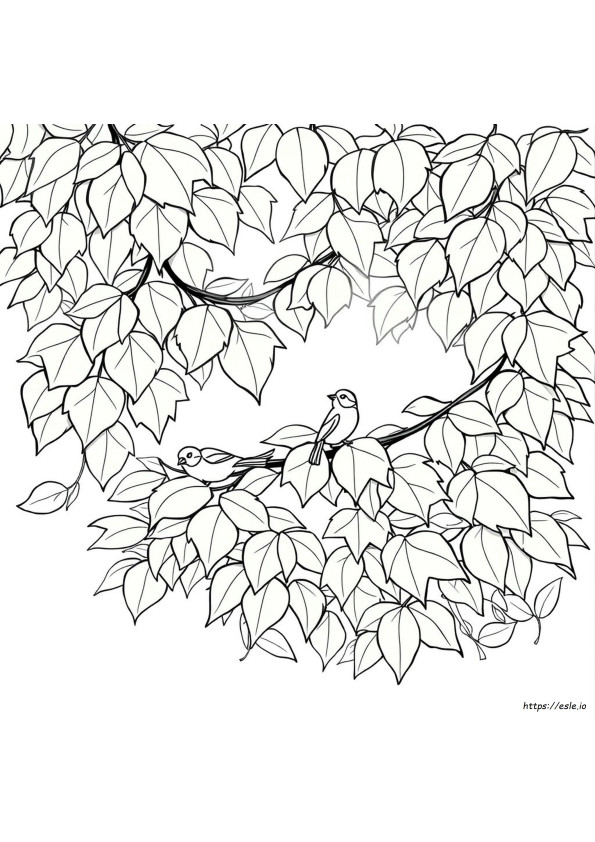How To Color Leaves With Colored Pencils
