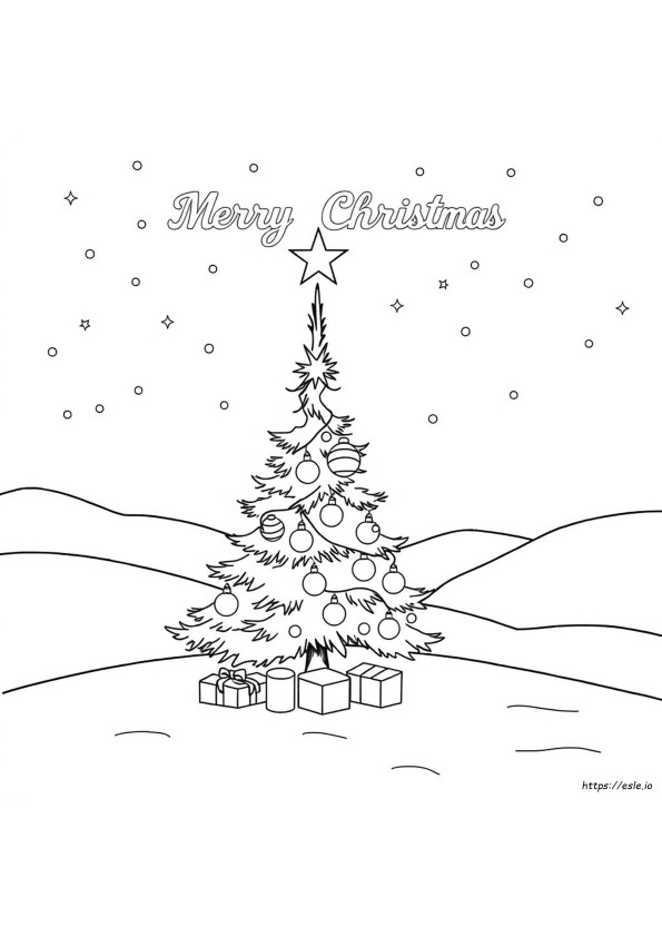 Selamat Natal Gambar Mewarnai Yang Dapat Dicetak Gratis