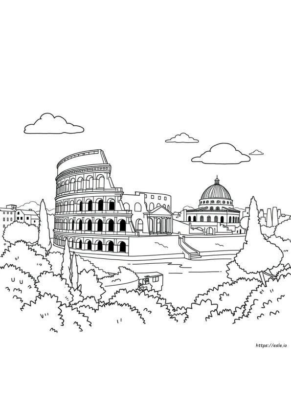 Free Coloring Pages Italy