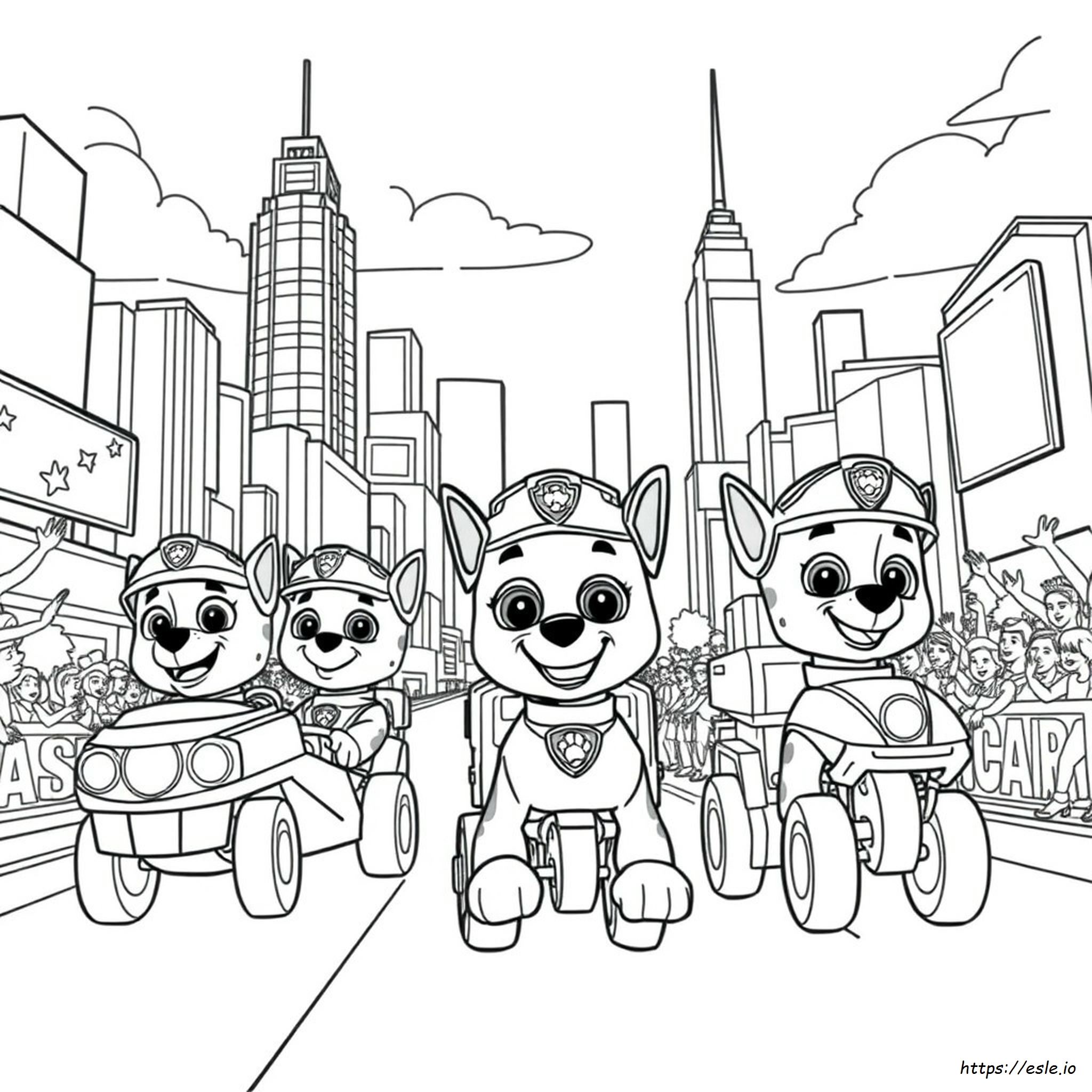 Paw Patrol La Película Para Colorear