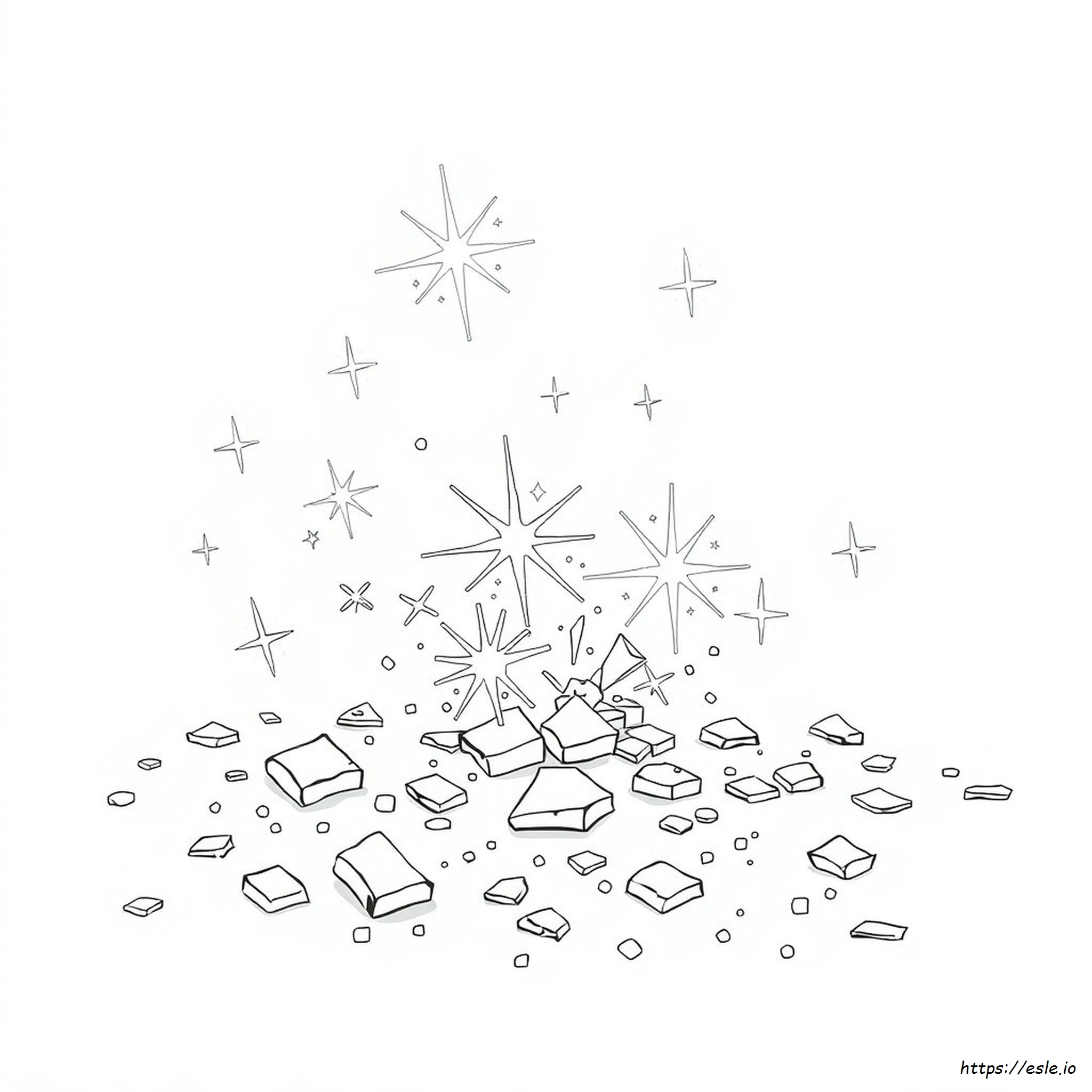 Pagina Da Colorare Scintillante Spaccatutto