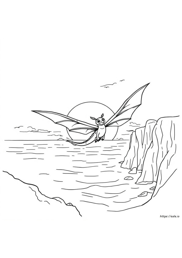 Stormfly Coloring Page