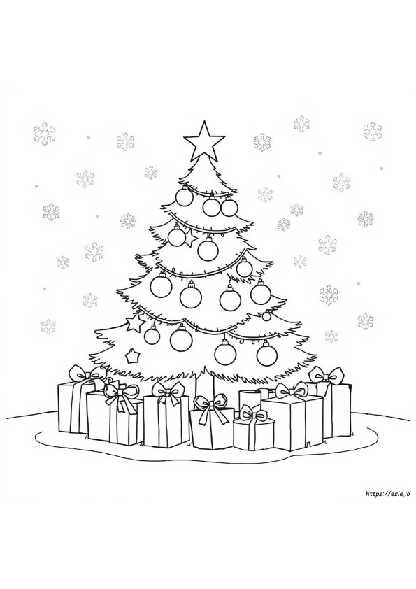 Gambar Mewarnai Dan Teka-Teki Natal