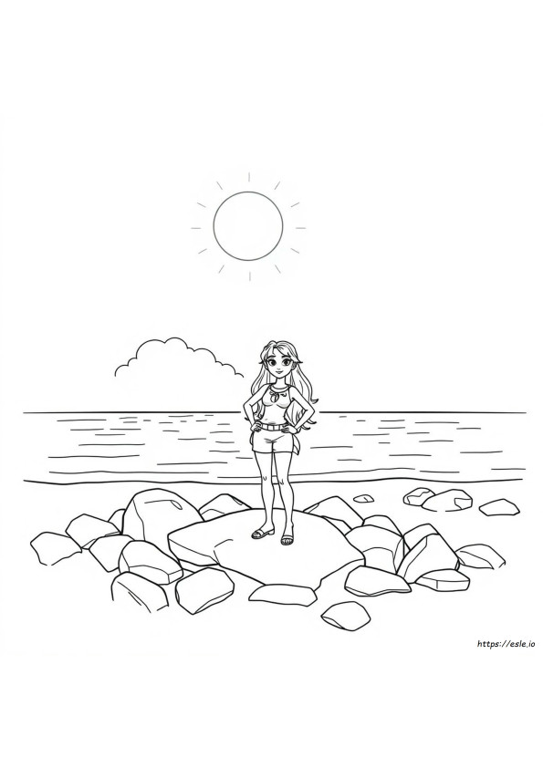 Veronica Gambar Mewarnai
