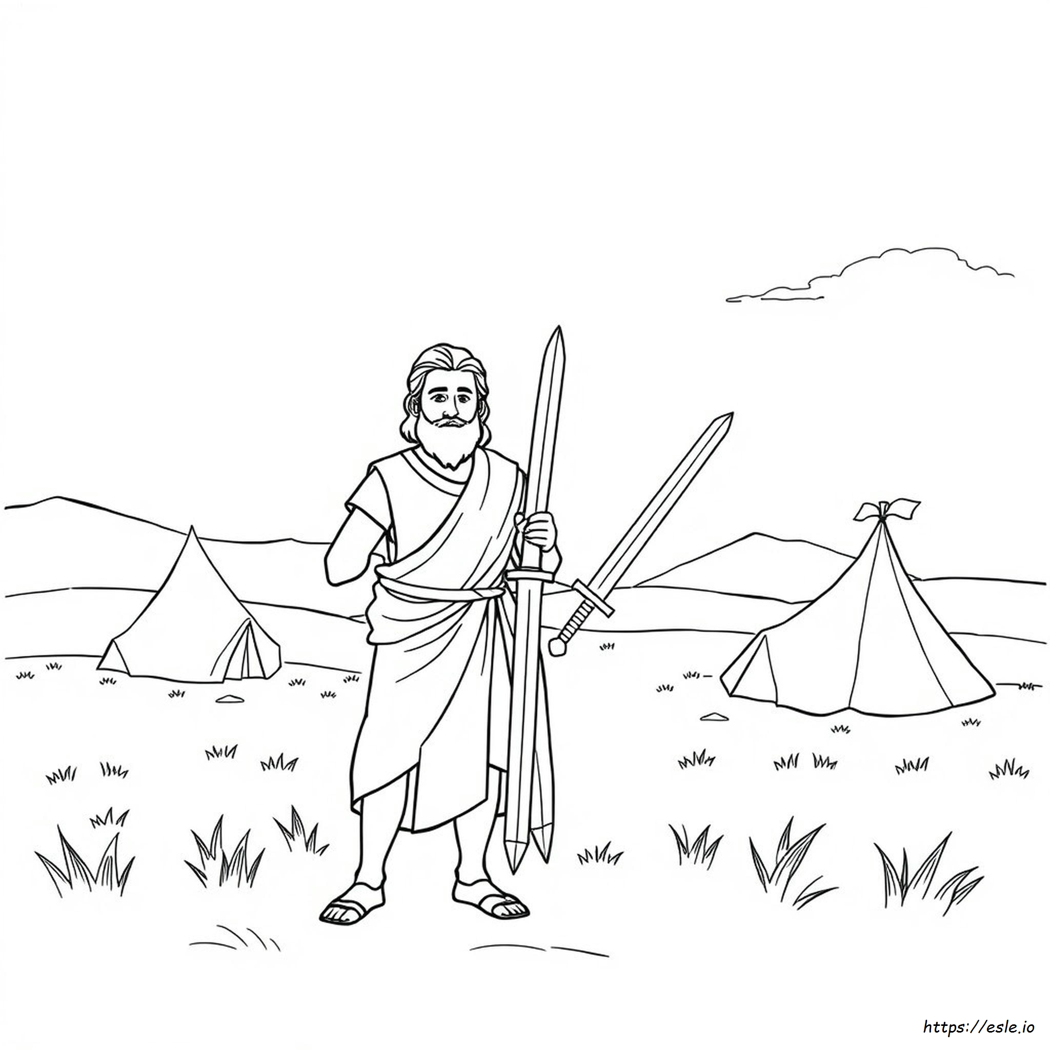 Coloring Pages Of David And Jonathan