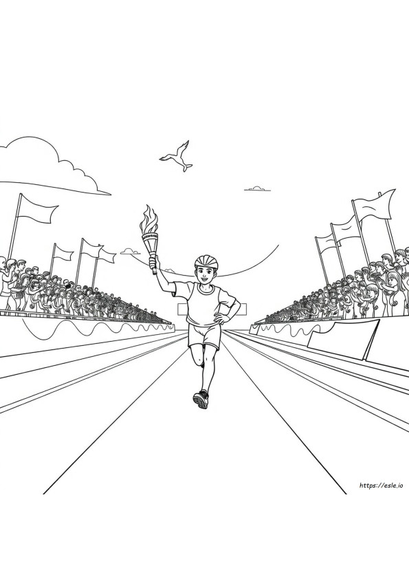 Gambar Mewarnai Olahraga Olimpiade