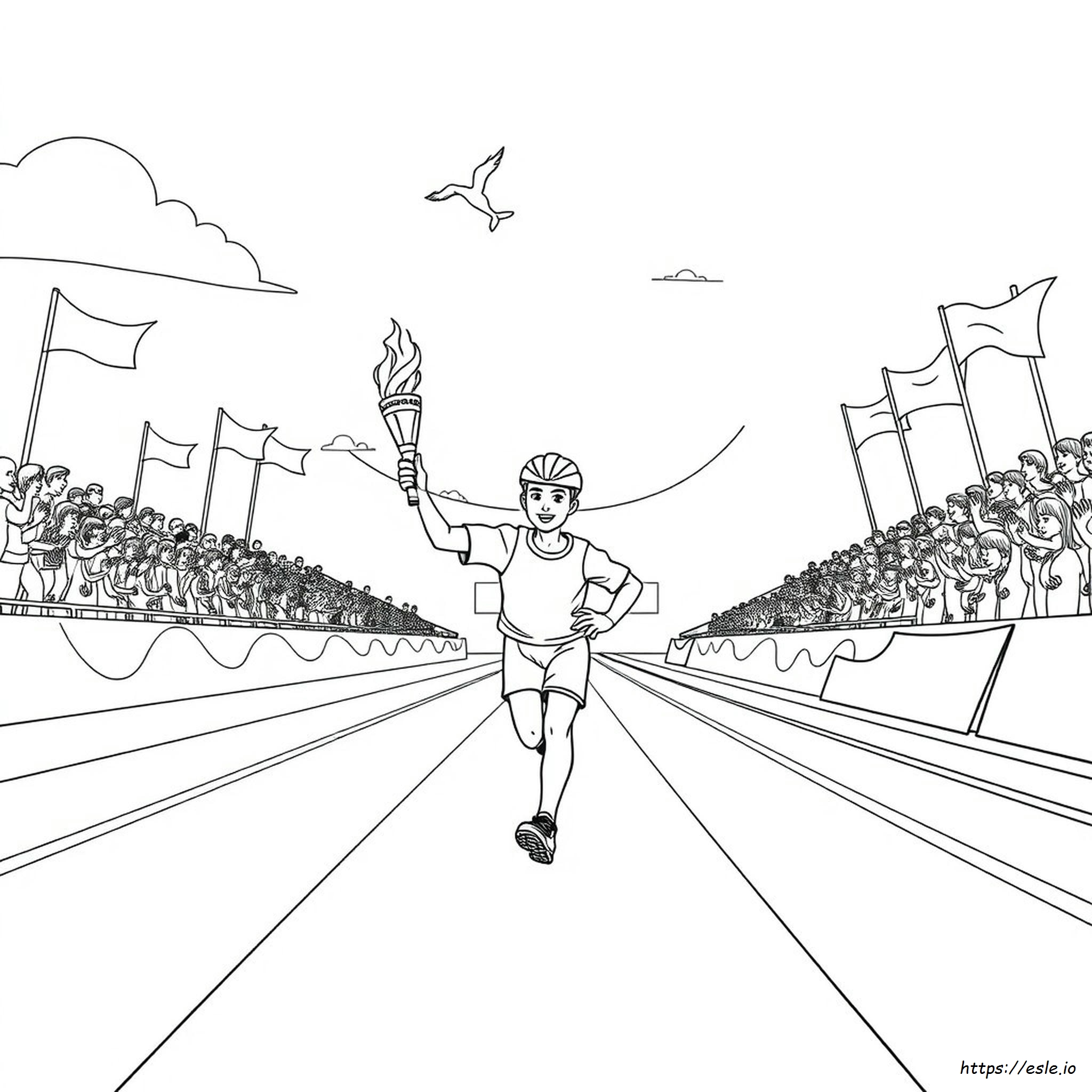Dibujos Para Colorear De Deportes Olímpicos