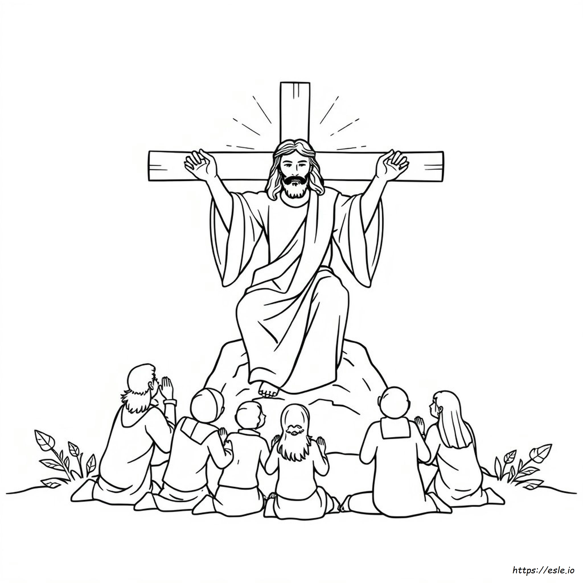 Grazie A Gesù Disegno Da Colorare