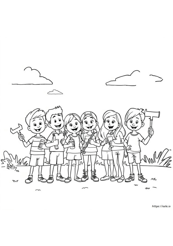 Gambar Mewarnai Kartun Nickelodeon