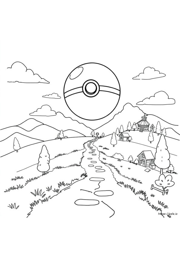 Pokemon Journeys Gambar Mewarnai