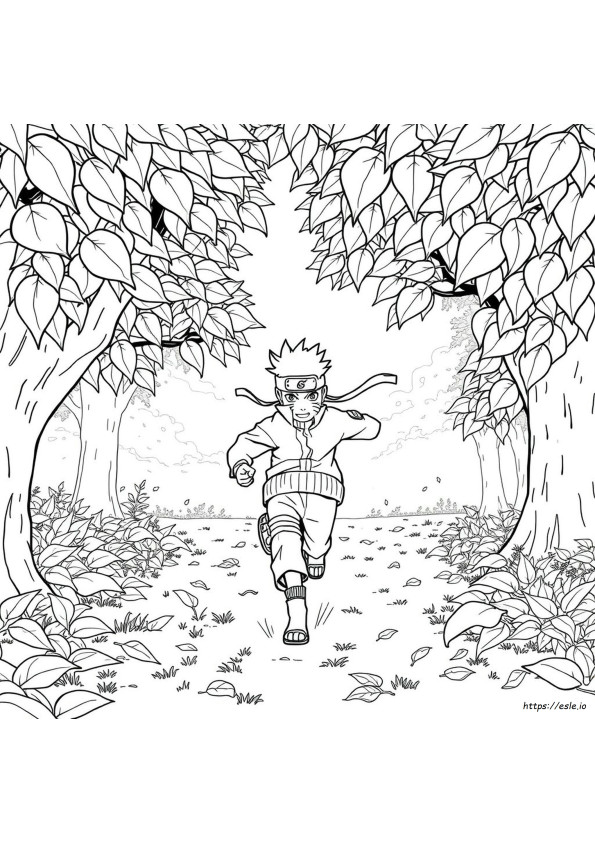 Naruto De Colorat