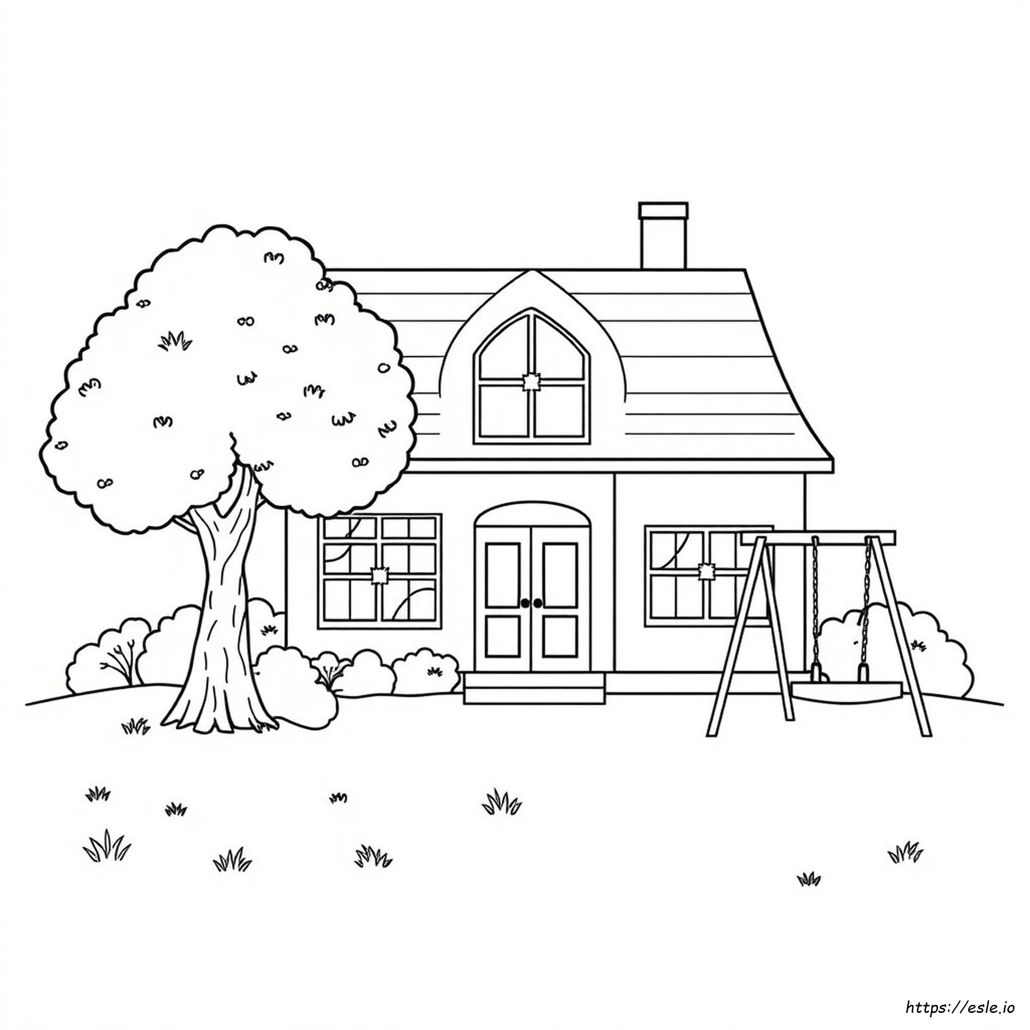 Disegni Da Colorare Casa Dei Sogni