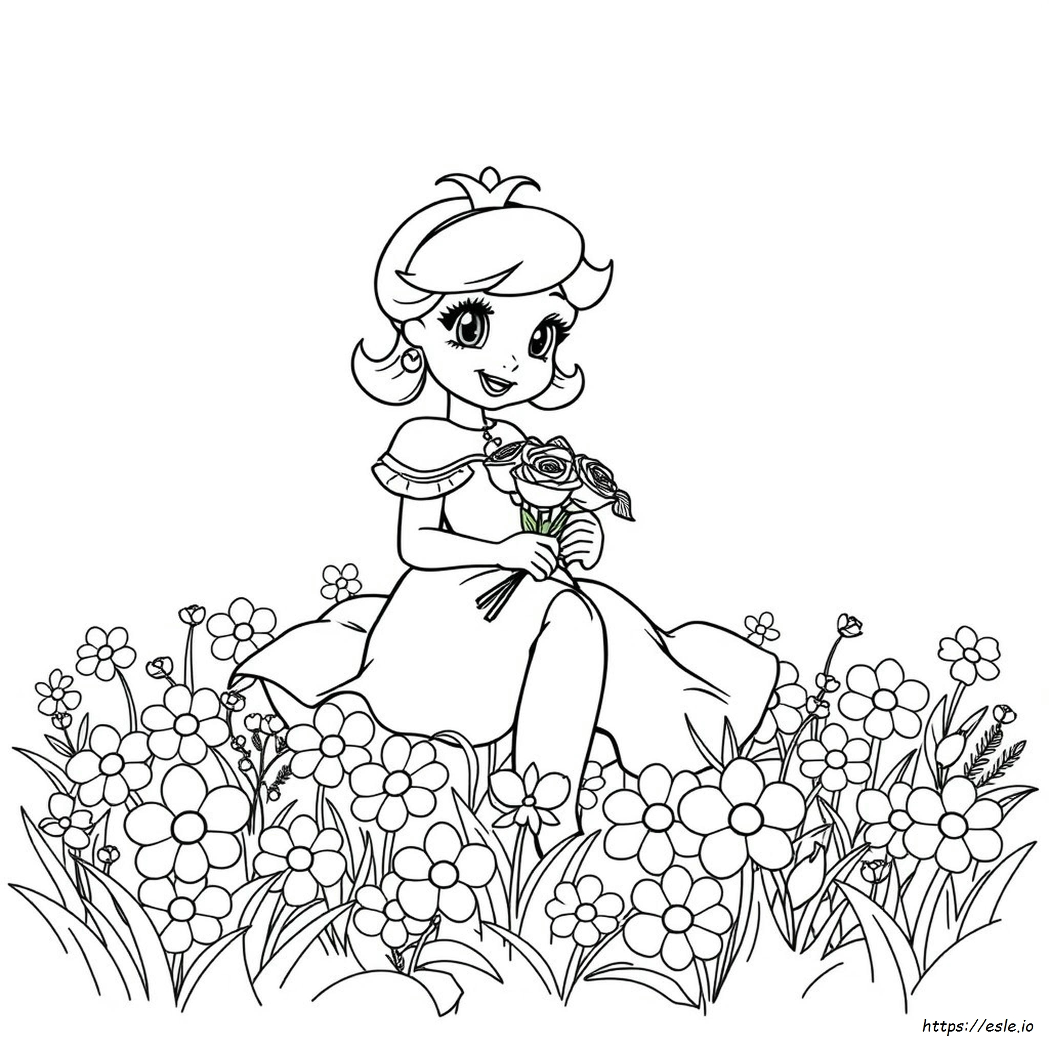 Prinzessin Daisy Ausmalbilder