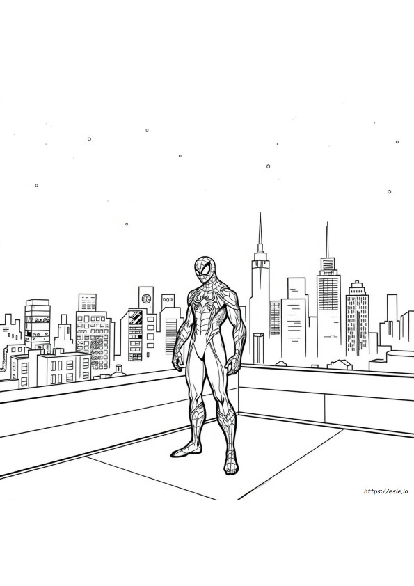 Coloriage Eddie Brock