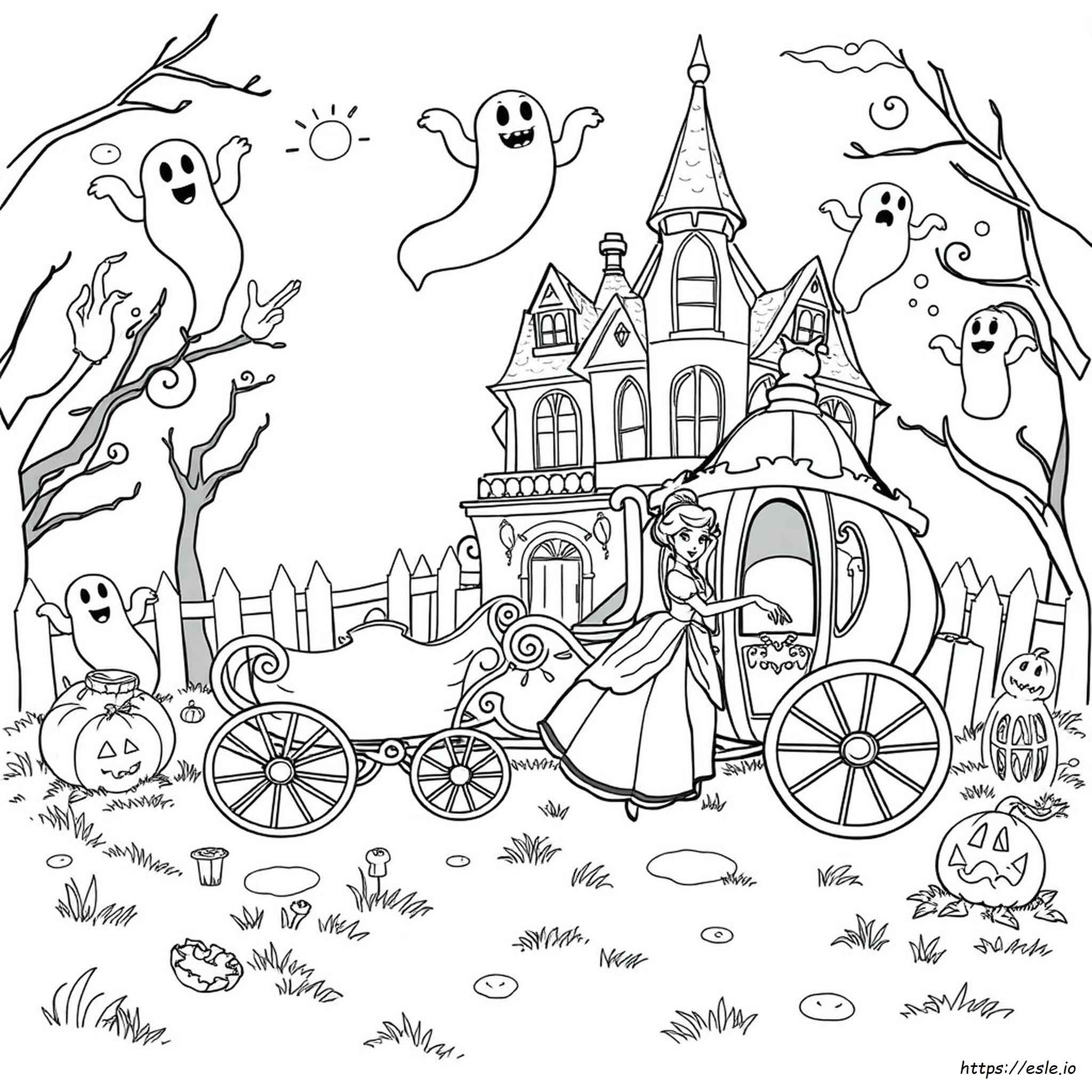 Páginas Para Colorear De Halloween De Disney Gratis