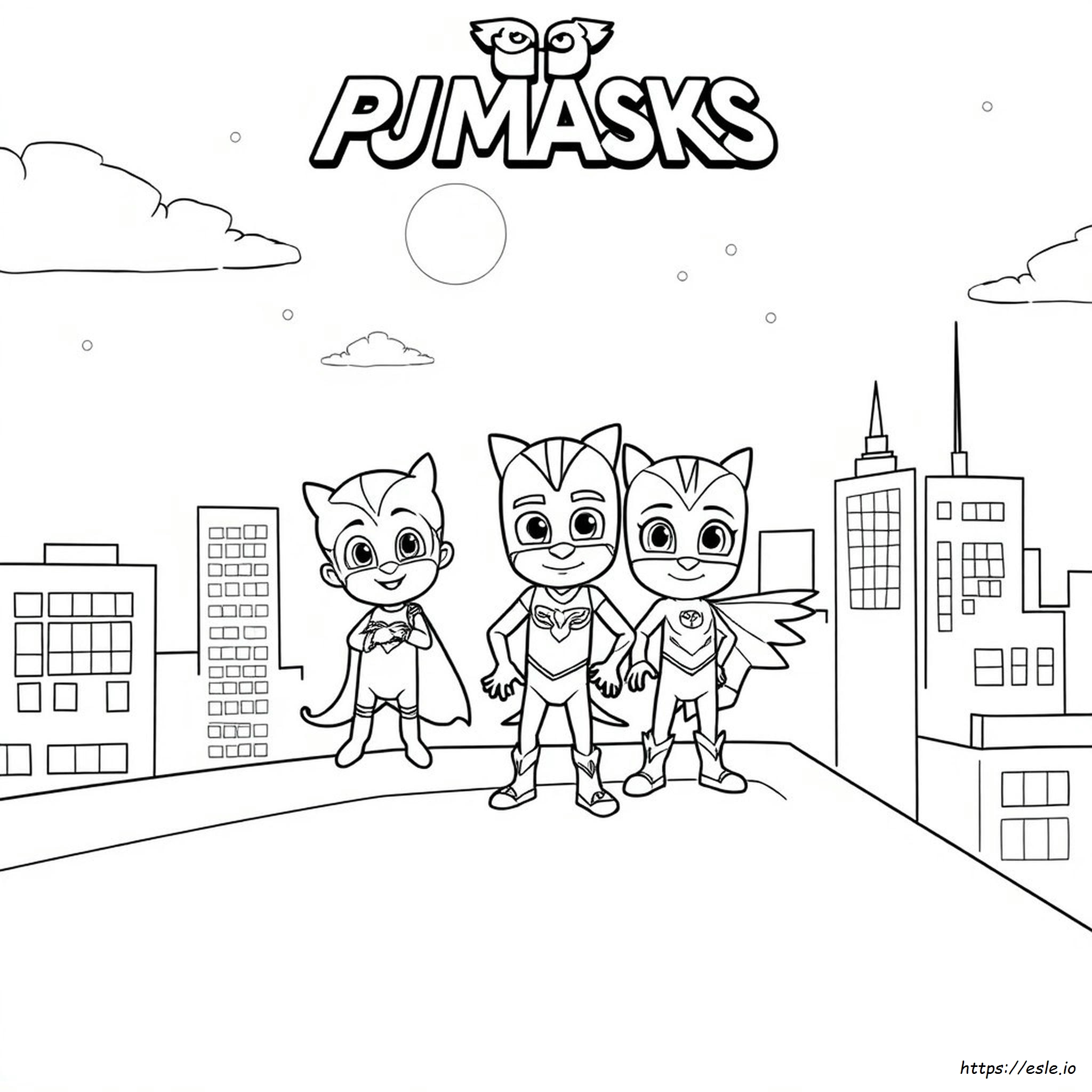 Pj Masks Disney Disegni Da Colorare