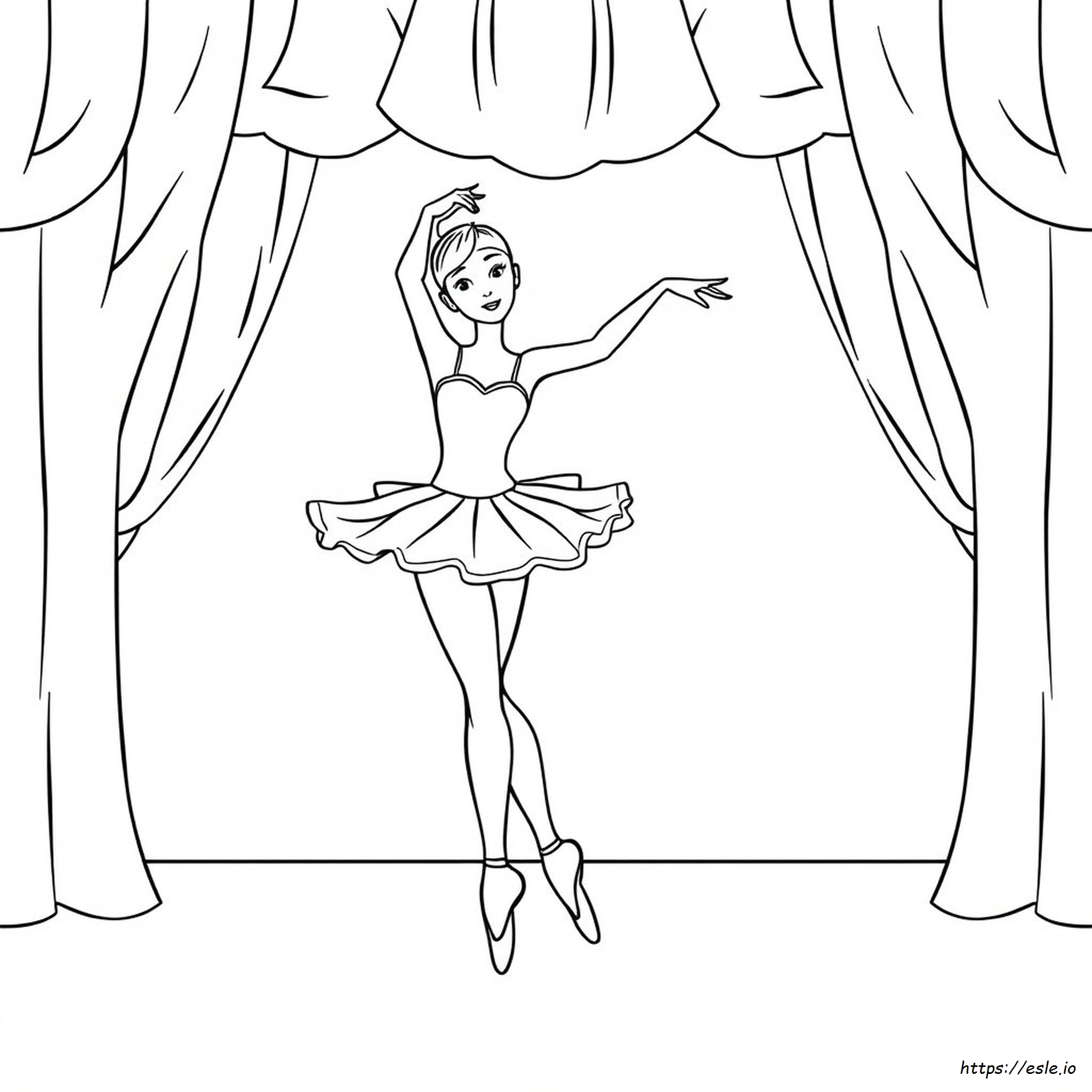 Ballerina Da Colorare