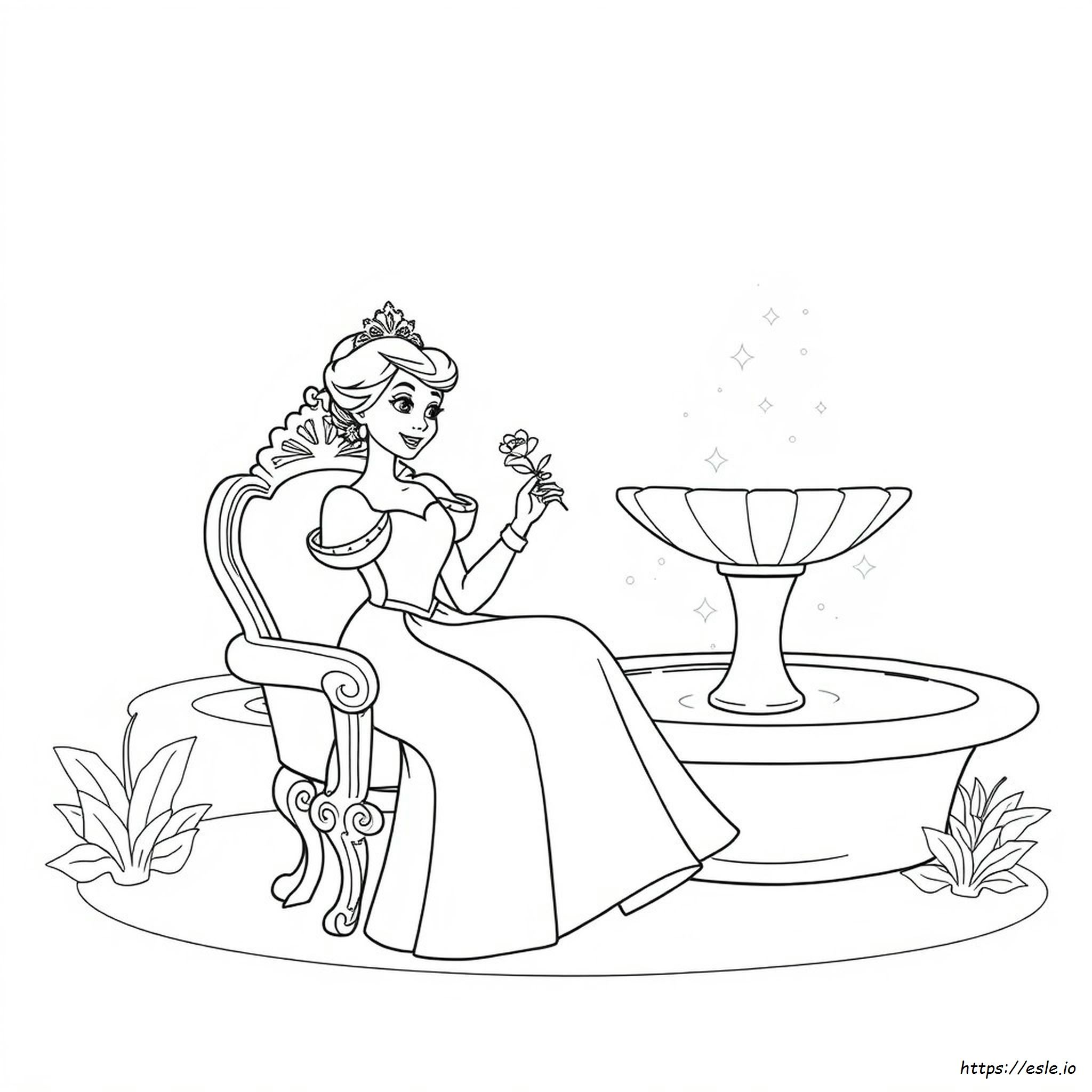 Principessa Da Colorare