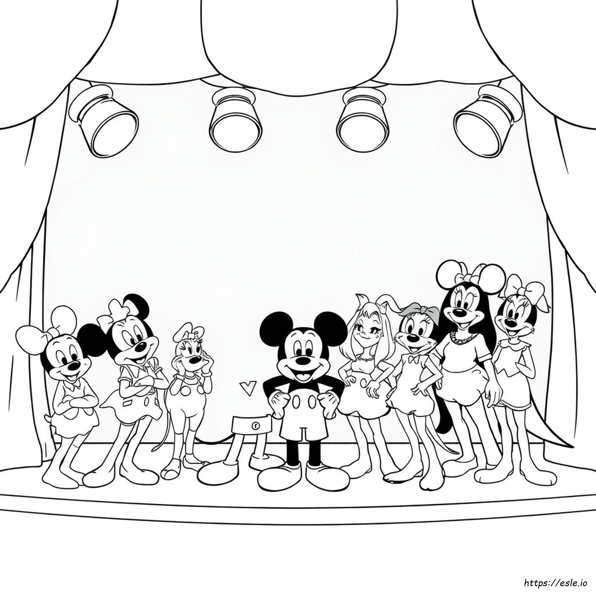 Personajes De Disney Para Colorear