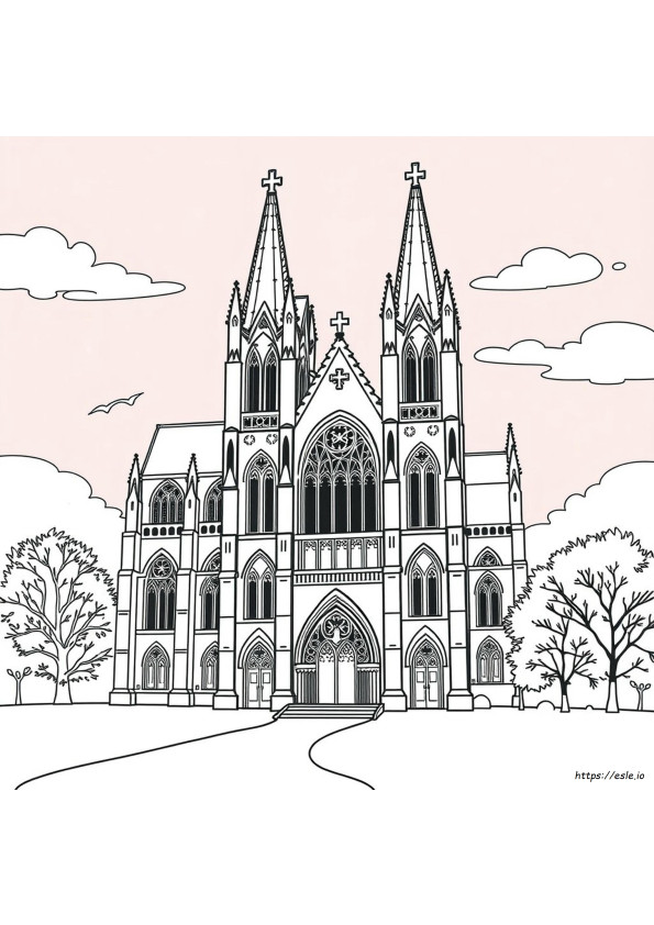 Coloriage Gothique
