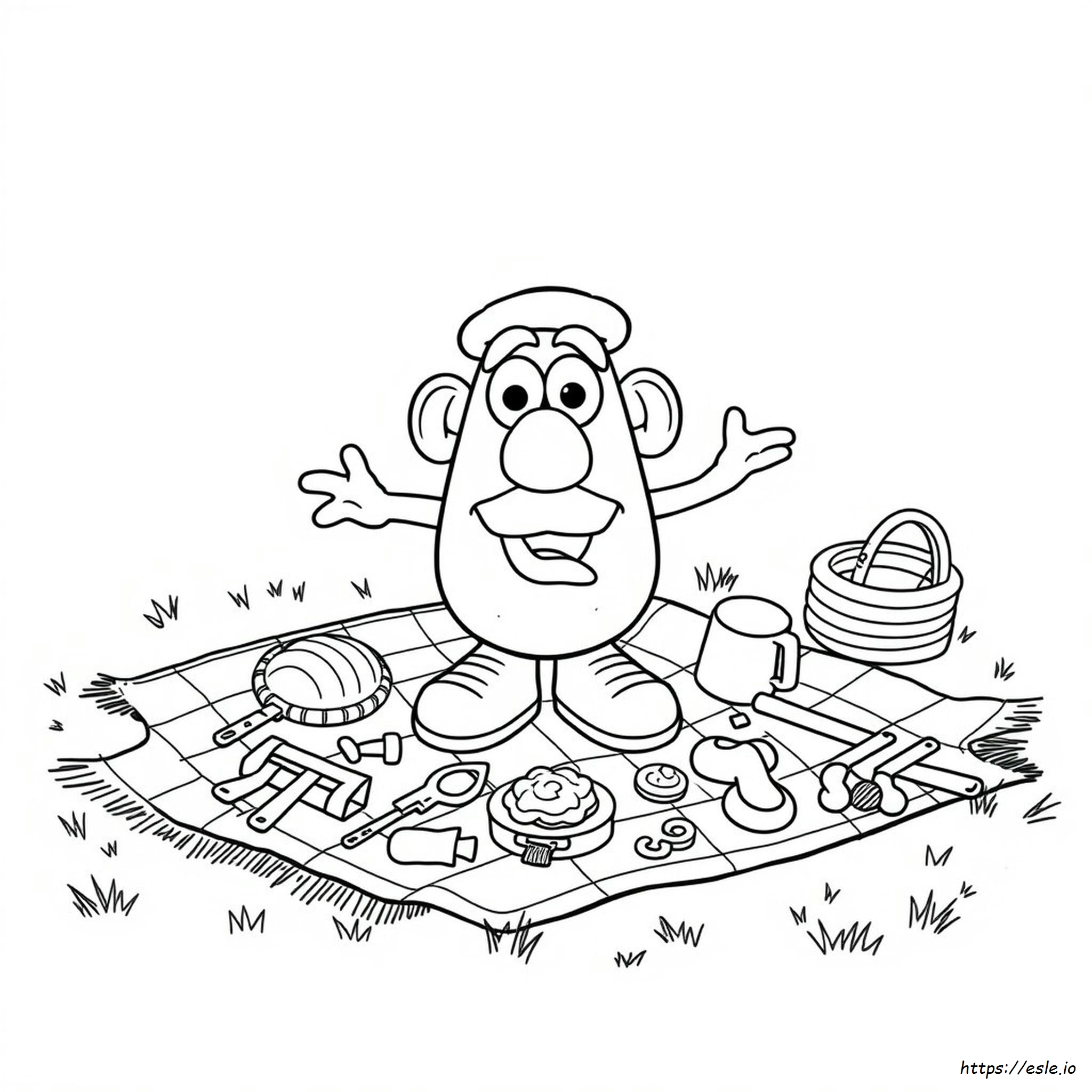 Mr Potato Head Coloring Book