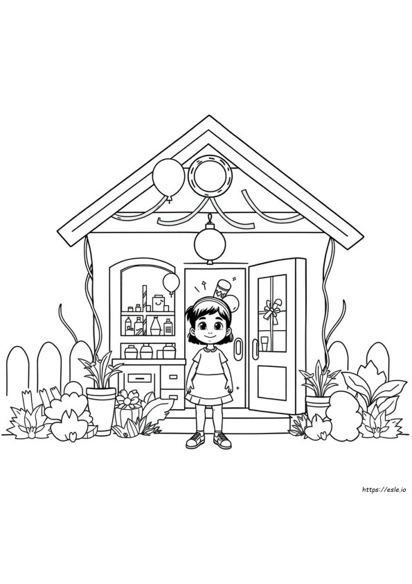 Luan Loud House Gambar Mewarnai