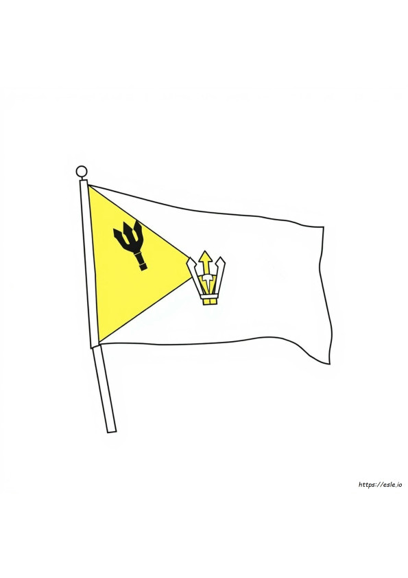 Barbados National Colors