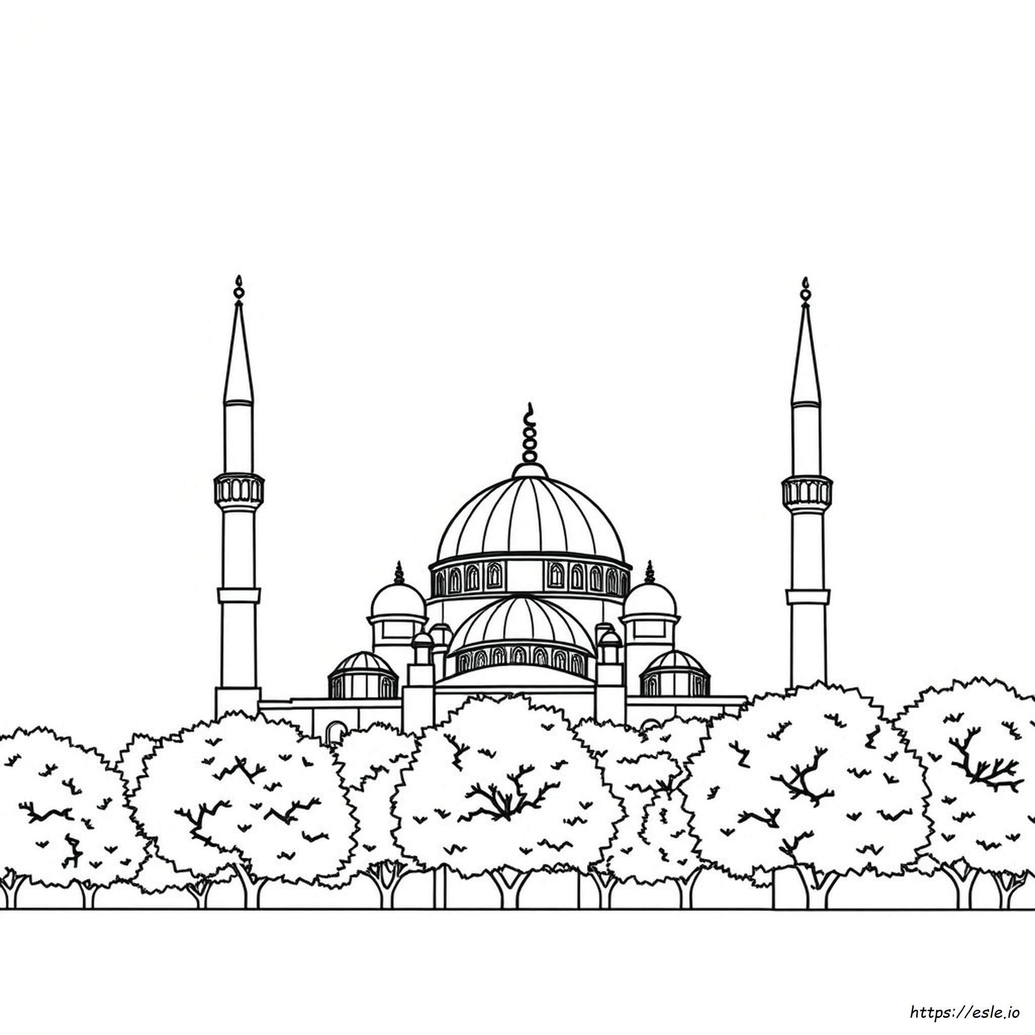 Moschea Immagini Da Colorare