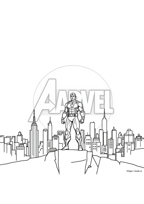 Disegno Marvel Da Colorare